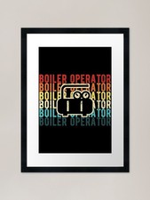 Boiler Operator Retro Steam