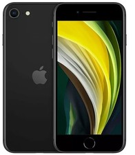 iPhone SE (2020) 4G 64GB Smart Phone Black Unlocked - Cracked Screen (2)