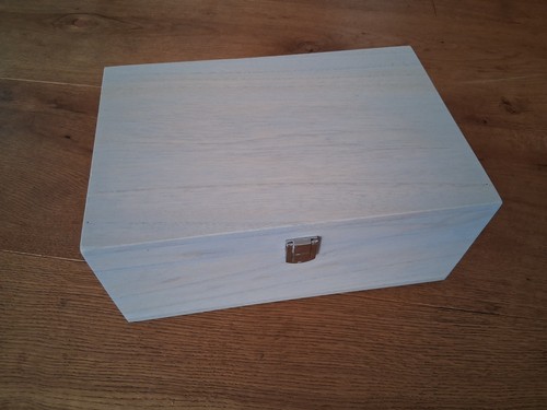 Wooden memory keepsake storage - wooden,