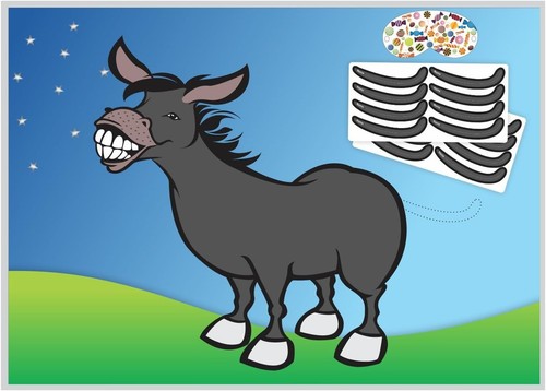 Pin the tail - the, donkey