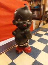 RARE Vintage 1950s 6" Combex Vinyl Squeaky Toy Cute African Caribbean Baby Doll