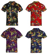 LOUD MENS ALOHA HAWAIIAN SHIRT