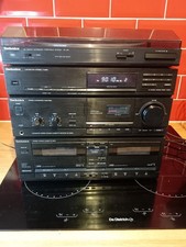 Technics SA X900L Stereo Record Player Turntable SL-J90 Black Tested Working 