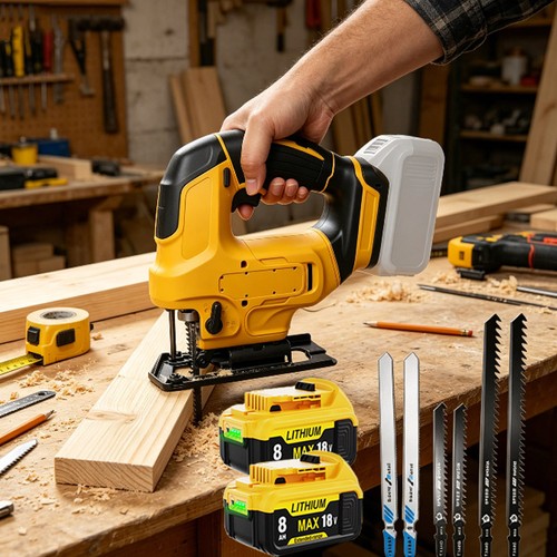 Cordless jig saw blades set - cordless,