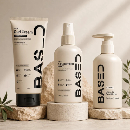 Based curl cream leave in - curl,