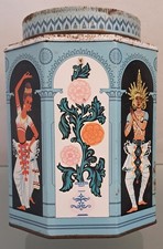 Vintage Octagonal Ceylon Tea Tin.