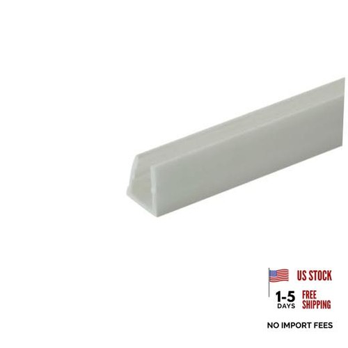 Plastics white styrene - white, 1/4''
