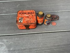Vintage Old Original John Bull Tyre Repair Kit with Some Contents In Box