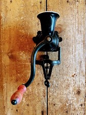 Vintage Beatrice No 1 Cast Iron Coffee Grinder 