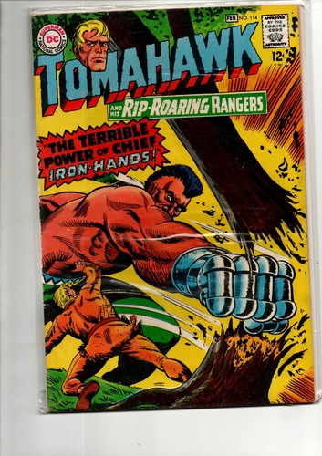 Tomahawk 114 rare vg - ,