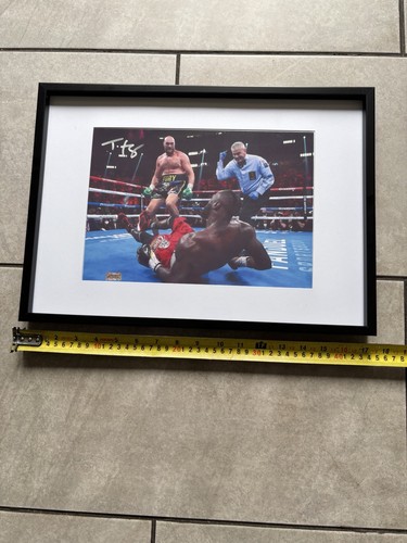 Tyson fury signed - signed, photo