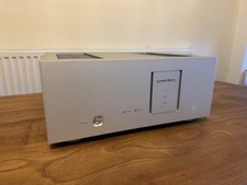 LUXMAN M-600A Stereo Power Amplifier w/ Box Power Cable UK MODEL CLASS ‘A’ beast