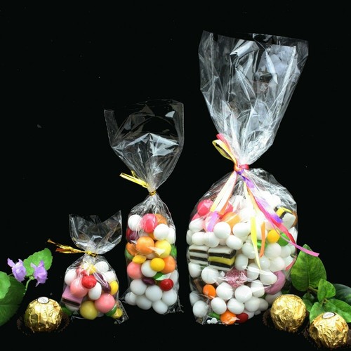 Clear cello display bags sweet - cello,