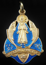 Sterling silver enamel - sterling, pocket
