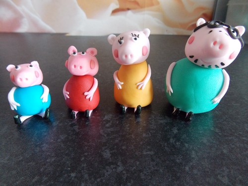 Edible fondant peppa - edible,