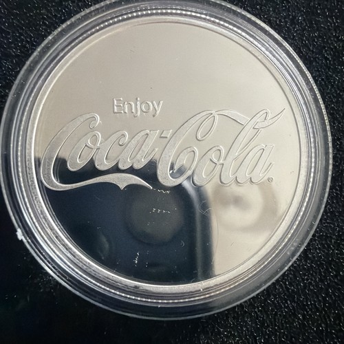 1oz coca cola 999 fine - 999, silver