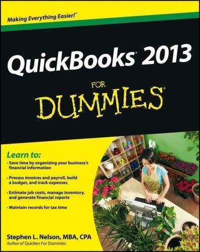 Quickbooks 2013 for - dummies,