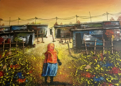 Masoko original mixed media - mixed, 3d