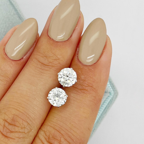 Carat round cut lab created - round,