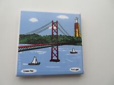 LISBON Cristo rei. Portugal fridge magnet. mint
