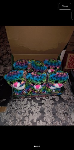 Soft toys rainbow leopard - soft,