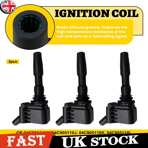 3pc 0986221057 ignition coil - 3pc,