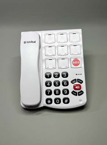 Landline telephone elderly - telephone,