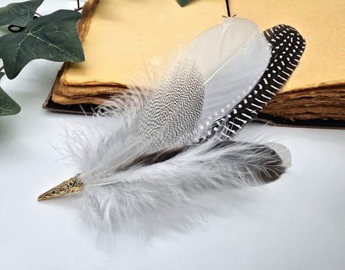 Smudging feather wand - smudging, wand/wiccan