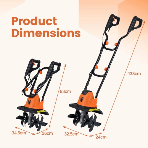 Foldable garden rototiller - garden,