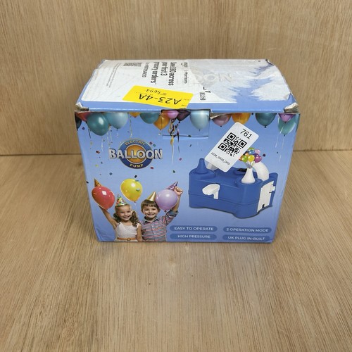 Portable electric balloon - portable, pump