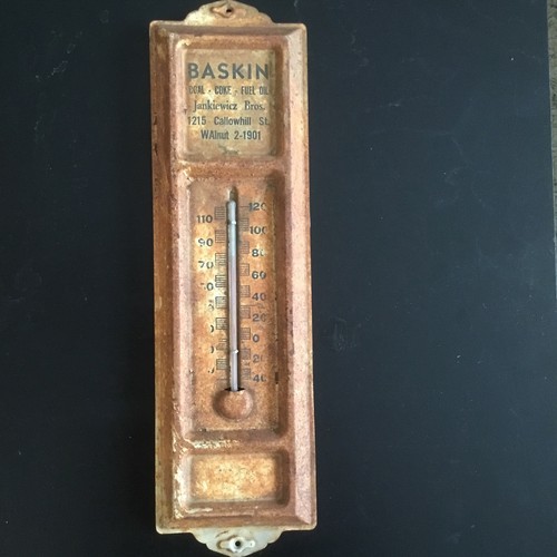 Vtg baskin coal coke - baskin, oil