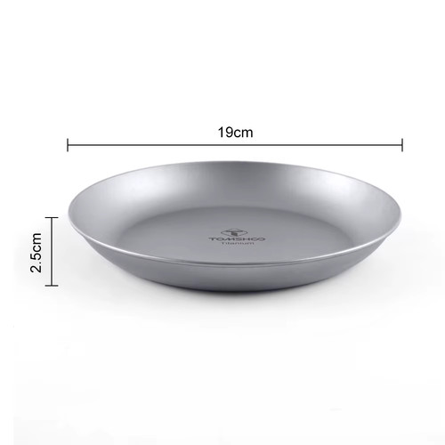 Tomshoo titanium camping plate - camping,
