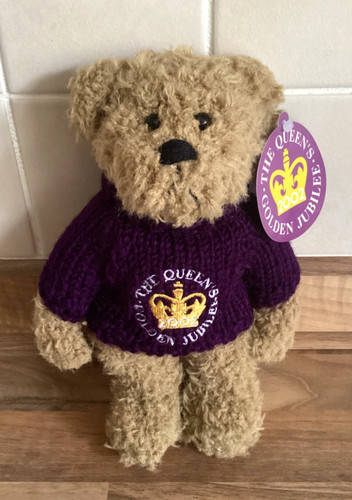Queen golden jubilee teddy - queen's,