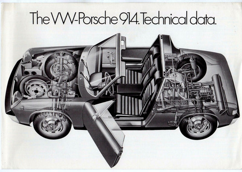 Porsche 914 specifications - vw,