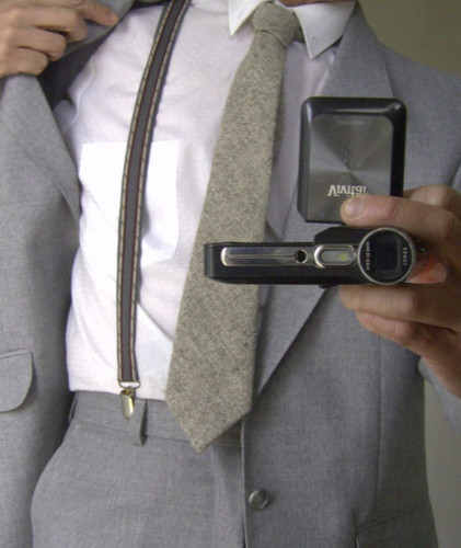 Vintage striped grey - vintage,