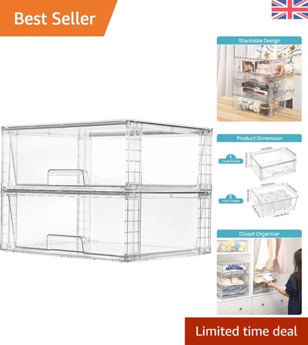 Clear acrylic storage - acrylic, drawers