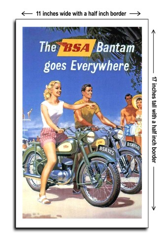 1951 the bsa bantam goes - the,