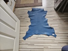 CORNFLOWER-BLUE BOOKBINDING LEATHER GOATSKIN 1.0 mm 
