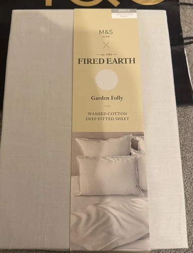 Fired earth washed - m&s,
