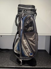 Mizuno Blue Fire Golf Stand /carry Bag, 6 Dividers And Rain Cover