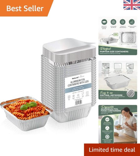 Stackable 410ml aluminium foil - 410ml,