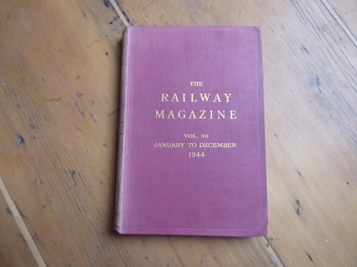 The railway magazine bound - railway,