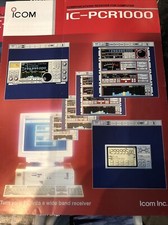 Icom Genuine Sales Brochure Pcr1000 Receiver