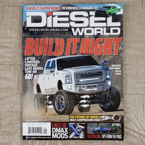 Diesel world magazine january - diesel,