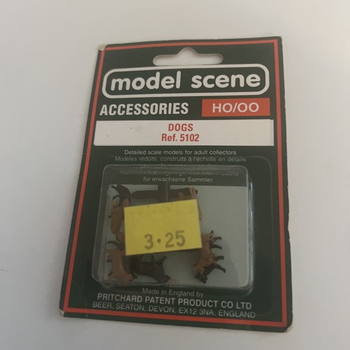 Model scene 5102 dogs gauge - scene, oo