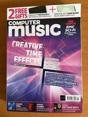 Computer music magazine issue - computer,