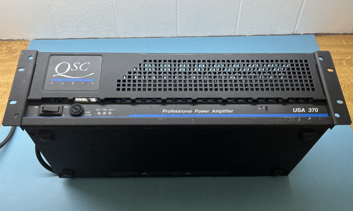 Qsc power amplifier usa 370 - qsc,