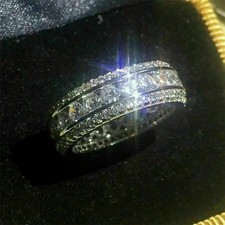 Men's 14K White Gold Over