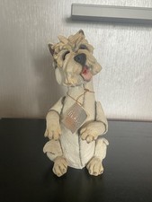 A Breed Apart Cheeky Westie Mutts 01850 by Grant Palmer Resin Figurine 25cm tall
