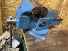 20 inches Old Table Vice Cast Iron Bench Vise Table Clamp And  work bench 